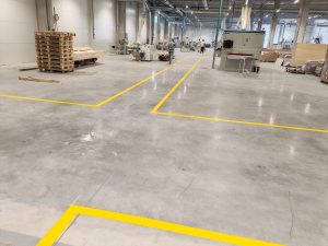 Obeležavanje industrijske hale
