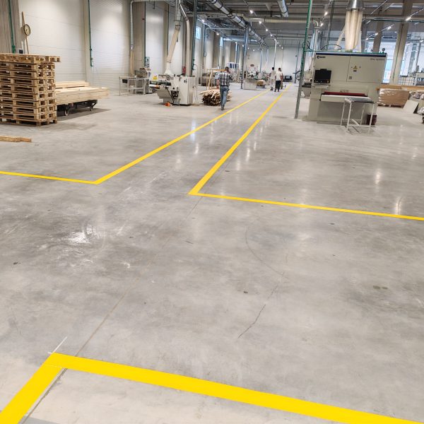 Obeležavanje industrijske hale